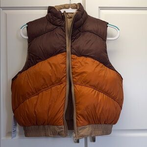 Women's Cropped Puffer Vest